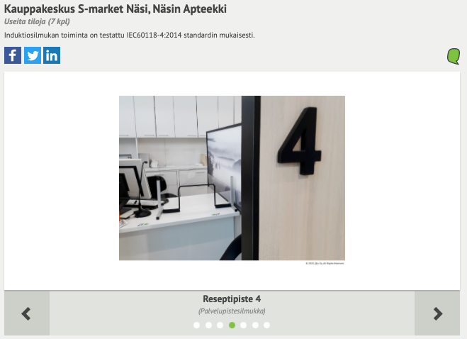 Kuva palvelupisteestä Kuva palvelupisteestä, jossa on palvelupistesilmukka